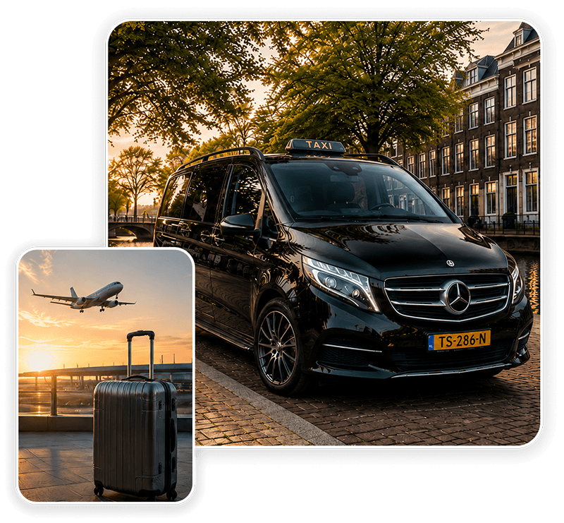 Taxi Leiden Schiphol